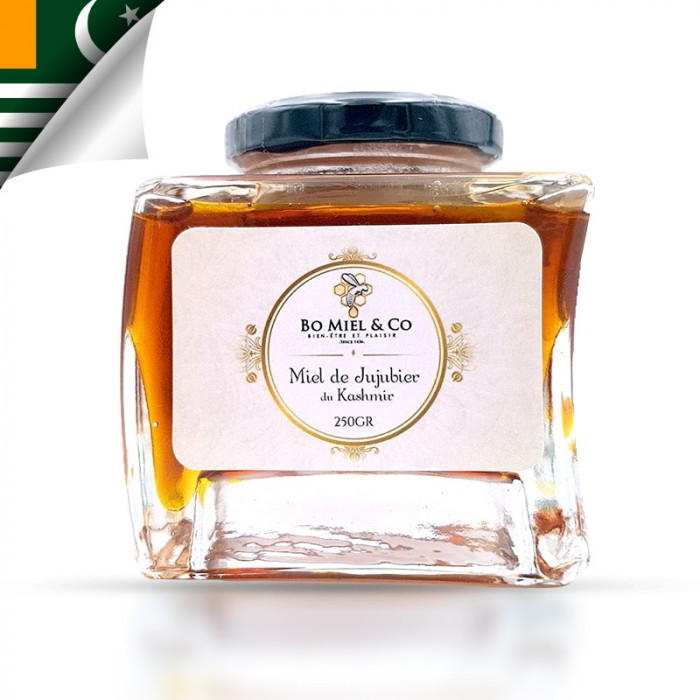 Miel blanc du Kirghizistan 140 G + 1 Cuillère en bois Biodégradable  100 %  naturel brut pur non filtré - Qualité Premium - Sans Conservateur - Fleur  de sainfoin - Doux et parfumé : : Epicerie