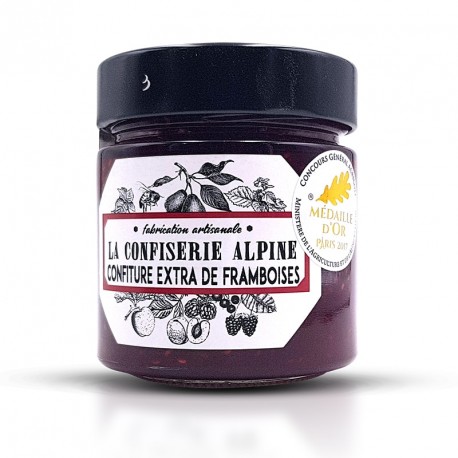 Confiture de Framboise Médaille d’Or Concours  Général Agricole 2017