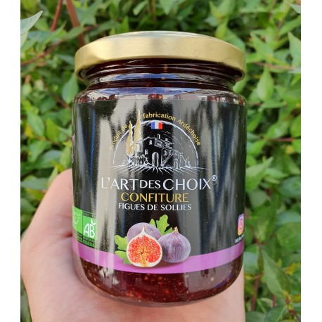 Confiture de Figues de Sollies certifié AB BIO
