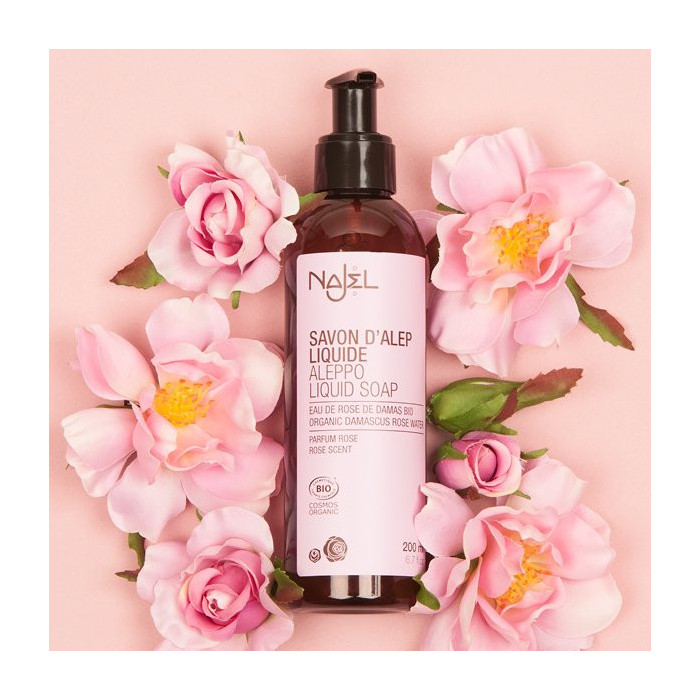 Savon d’Alep liquide à...