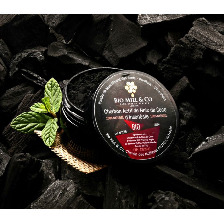 Aktive organische Kokosnuss-Holzkohle