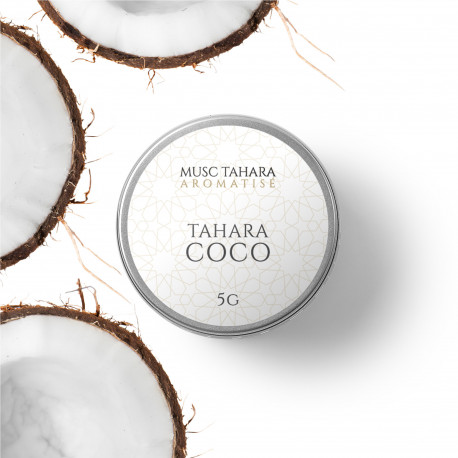 Musc Tahara aromatisé Noix de Coco - Pot de 5g