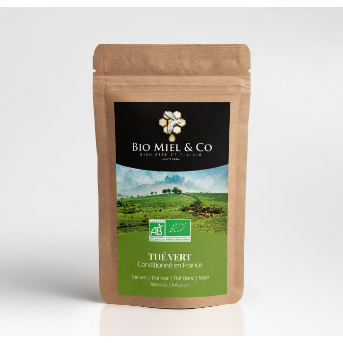 Thé Menthe Poivrée Bio - 80g