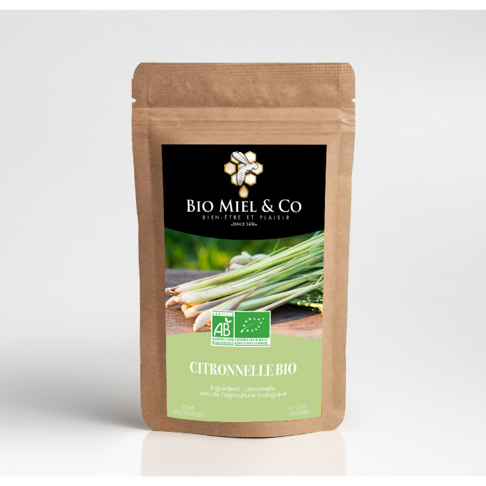 Citronnelle Bio - 100g