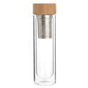 Bouteille double paroi avec infuseur - 420ml