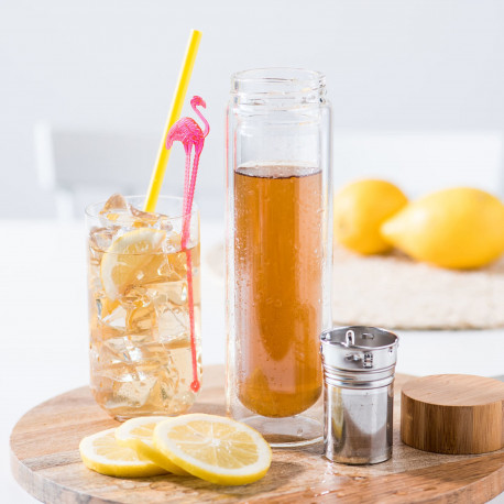 Bouteille double paroi avec infuseur...