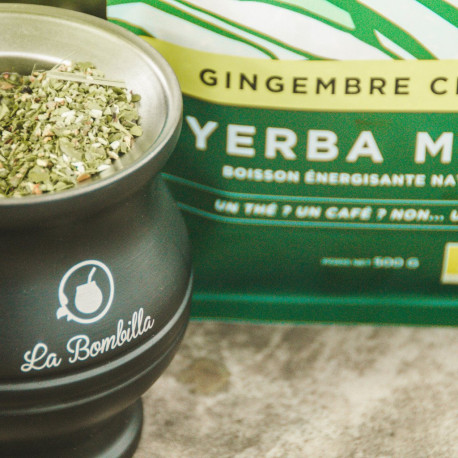 MATÉ GINGEMBRE-CITRON BIO - 500G