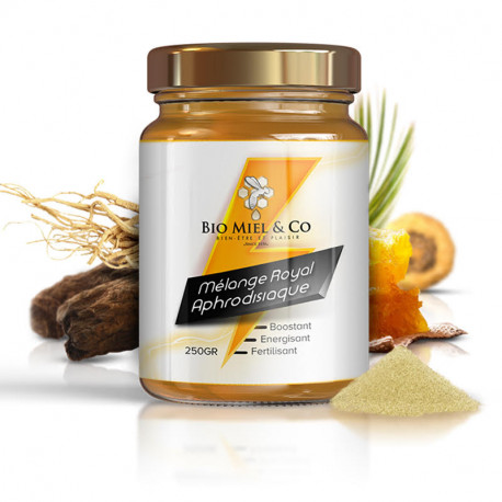 100% natural aphrodisiac honey - Royal blend - 250 gr