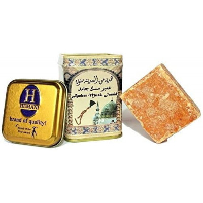 Almizcle de ámbar blanco sólido (Amber Musk Jamid) 25 g