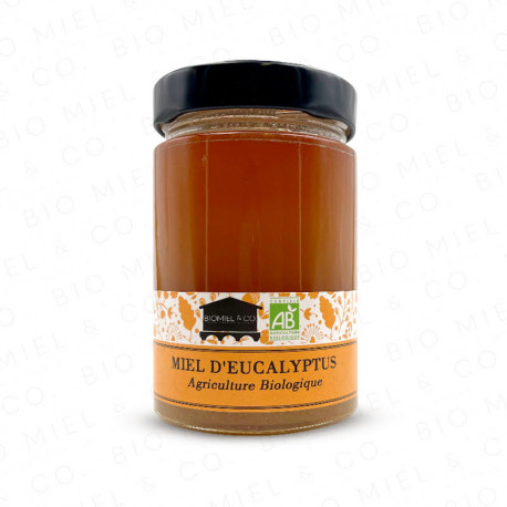 Miel orgánica de eucalipto