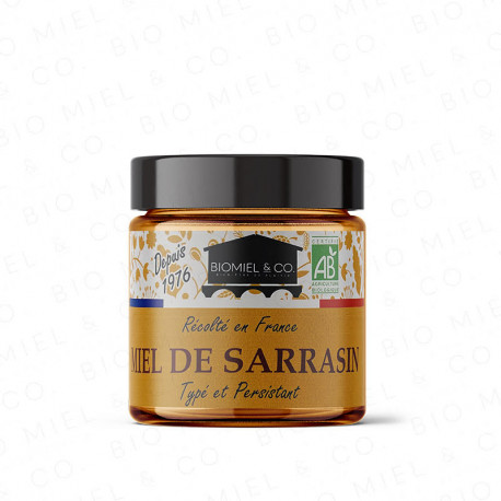 Miel de trigo sarraceno bio de Francia - Mellidor - 400gr