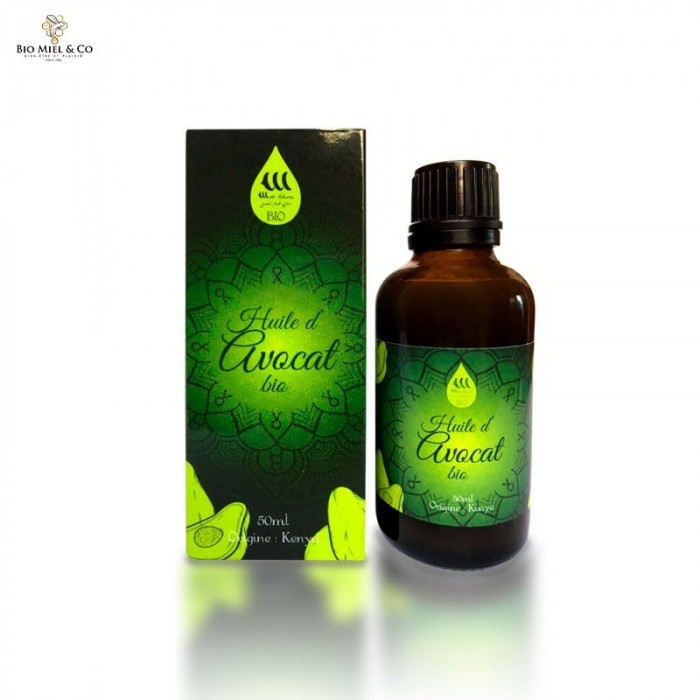 Organic avocado oil