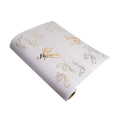 Chemin de table EID MUBARAK doré brillant