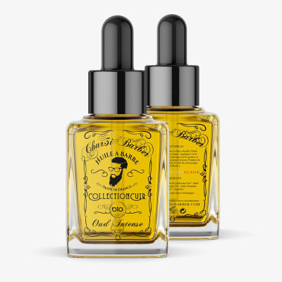 Aceite de barba de madera