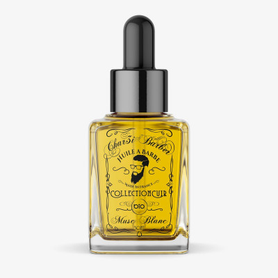Huile à Barbe Musc blanc - 30 ml