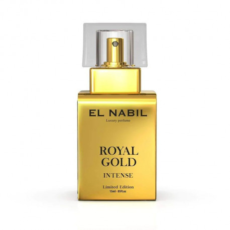 Eau de parfum Intense ROYAL GOLD el nabil - Spray de 15ml