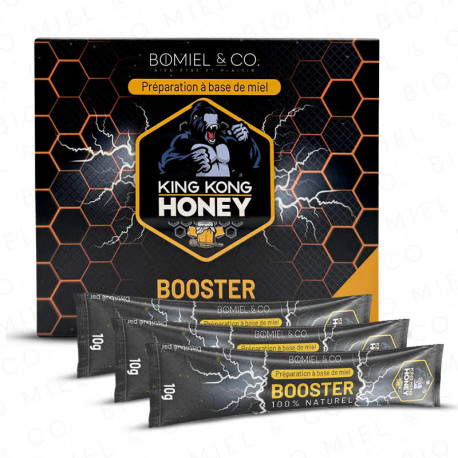 Stick booster 100% naturel King Kong Honey (Tonus, vitalité, énergie)