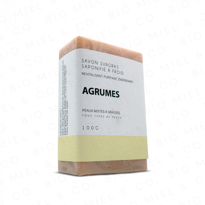 SAVON AUX AGRUMES SAPONIFIÉ...