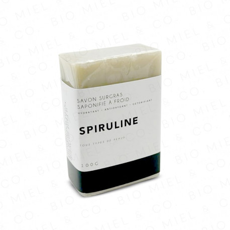 COLD SAPONIFIED SPIRULINA SOLID SOAP