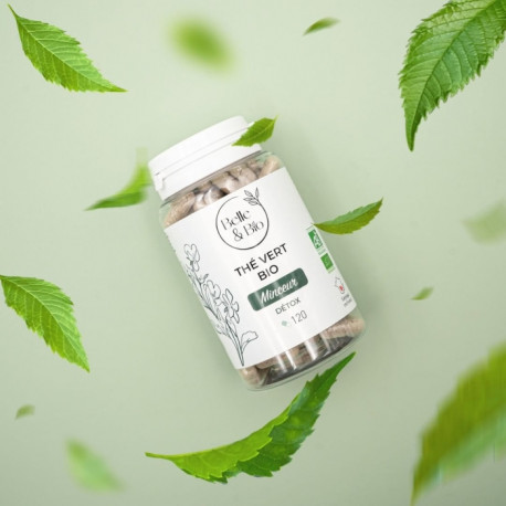 Organic certified green tea Ecocert (capsules)