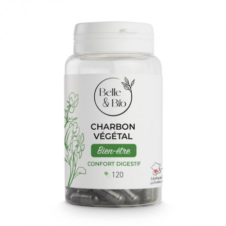 Gélules de Charbon végétal activé - 120 gélules