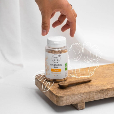 Organic Ginger capsules