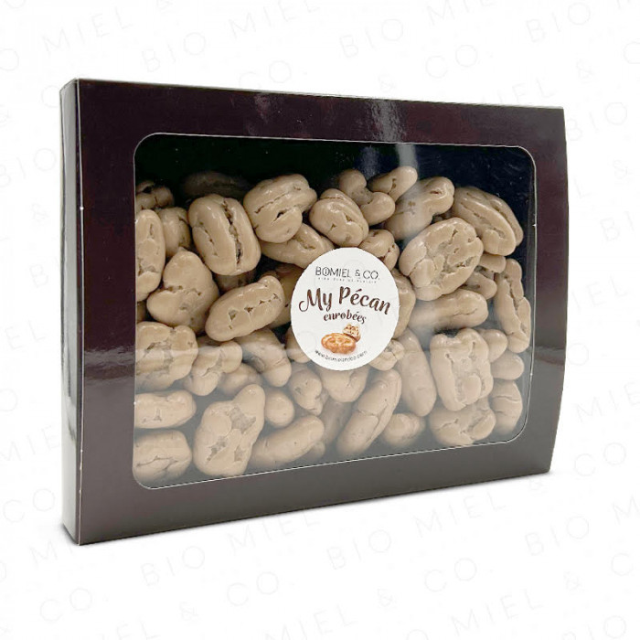 Pecans coated with...