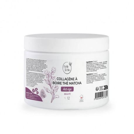 Bebida de colágeno – Té Matcha – Antienvejecimiento – 150g