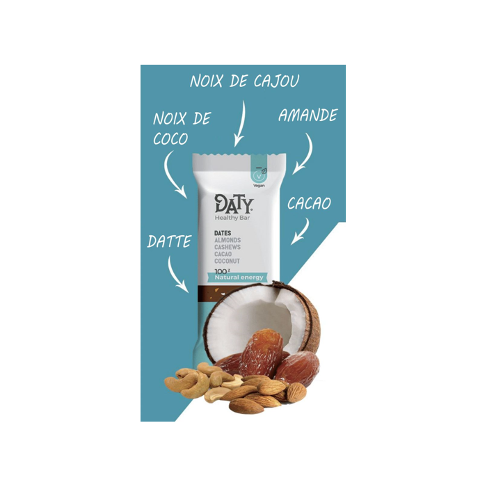 Natural energy bar with...