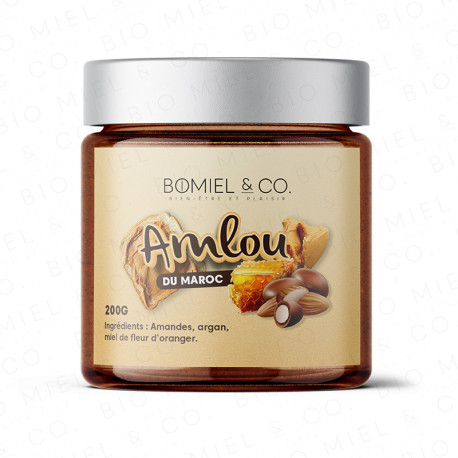 Amlou Marocain artisanal
 Conditionnement-Pot de 200g