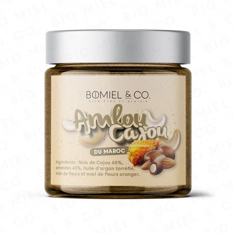 Amlou 100% naturel à la noix de cajou – 200 g