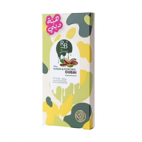 Barra de chocolate de Dubái con sabor...