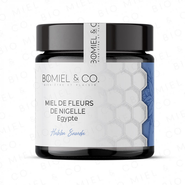 Egyptian nigella flower honey 2