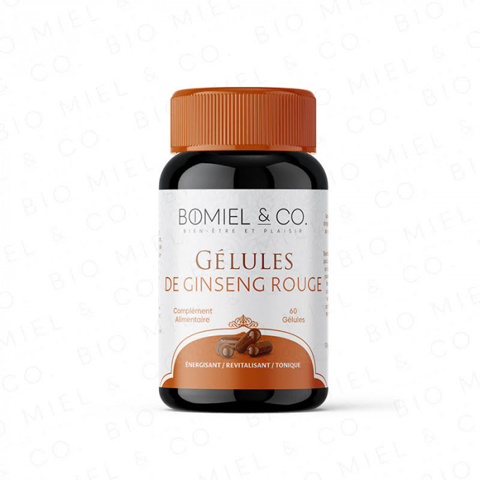 Gélules de ginseng Rouge  -...
