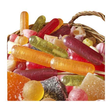 Assortiments de bonbons aux Fruits / Miel