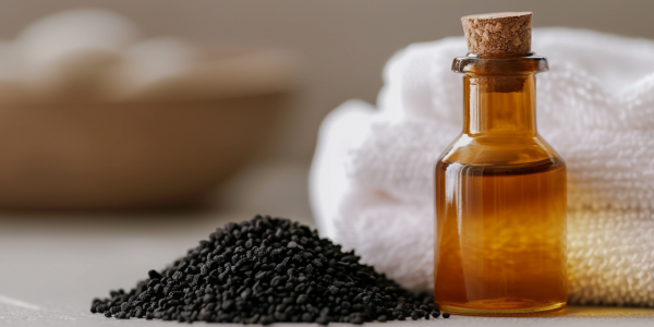 Is black cumin oil effective against perspiration?